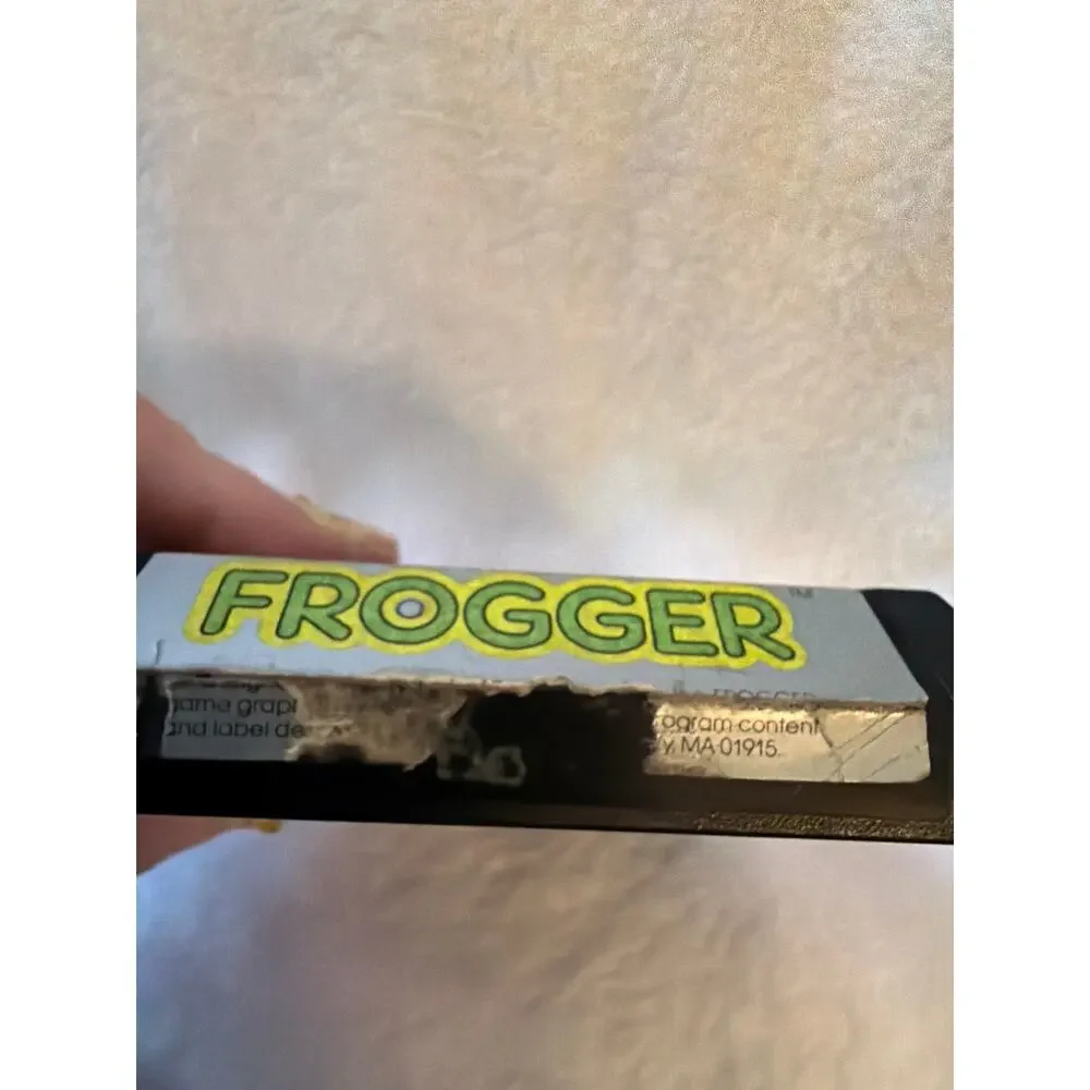 Vintage Frogger Atari 2600 Parker Brothers Video Game Cartridge